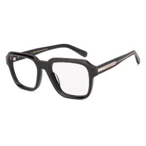 Black full rim square Vintage Chase masaba E70750.