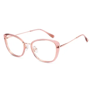 Champagne gold full rim cat eye Vincent chase VC Metal Eyeglasses.