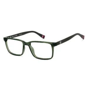 Green Brown full rim rectangle John Jacobs TR Flex JJ Eyeglasses.