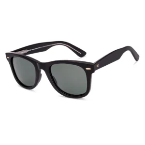 Green black full rim square vintage chase non-metal VC5741/P polarized sunglasses